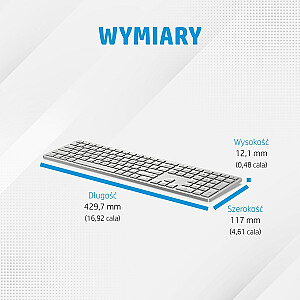 HP 970 programmējama bezvadu tastatūra