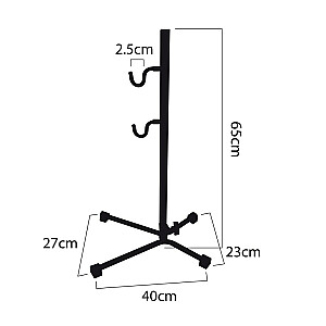 Maclean Bicycle Service Grīdas stiprinājuma tērauda augstums Regulējams 20kg MTB velosipēdu riteņi līdz 27,5"