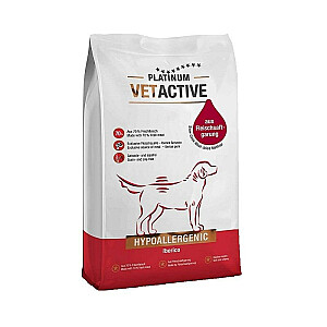 PLATINUM Vetactive Hypoallergenic Iberico - sausā barība suņiem - 5 kg