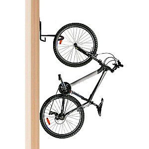 Maclean velosipēdu statīvs velosipēda sienas stiprinājuma turētājs vertikāls tērauda uzglabāšanas āķis 20 kg garāža