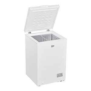 BEKO Freezer box CF100WN, Energy class F, 98L, Width 54.5 cm, Height 84.5 cm, White