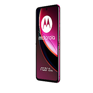 Motorola RAZR 40 Ultra 17,5 cm (6,9 collas) ar divām SIM kartēm Android 13 5G C tipa USB 8 GB 256 GB 3800 mAh purpursarkanā krāsā