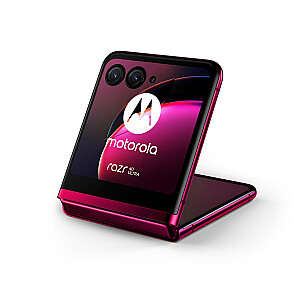 Motorola RAZR 40 Ultra 17,5 cm (6,9 collas) ar divām SIM kartēm Android 13 5G C tipa USB 8 GB 256 GB 3800 mAh purpursarkanā krāsā