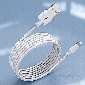 EGA D1 Lightning kabelis iPhone | iPad 1m balts