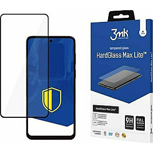 3MK 3MK HardGlass Max Lite Sony Xperia 1 melnā/melnā pilnekrāna Glass Lite