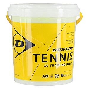 Tenisa bumbiņas Dunlop TRAINING 60-spainis