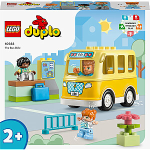 LEGO Duplo brauciens ar autobusu (10988)