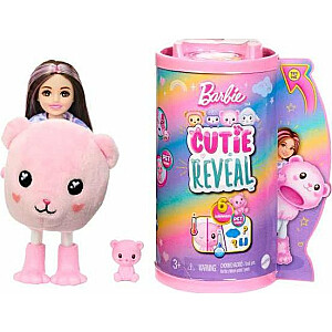 Barbie Doll Mattel Cutie Reveal Chelsea Teddy Bear Series Sweet Styles (HKR19)