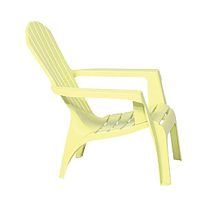 Krēsls plastmasas Dolomati gaiši zaļš