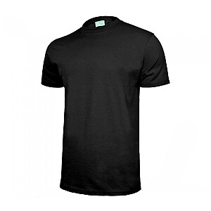 T-krekls kokvilnas melns XXL