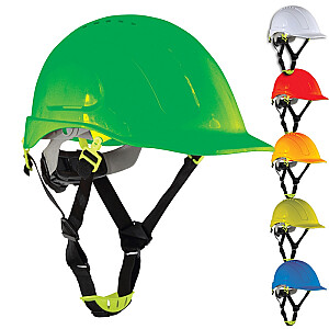 Шлем LahtiPro зеленый с вентиляцией кат.II CE