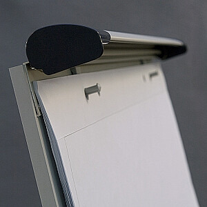 Magnētiska statīva tāfele uz riteņiem 2x3, Mobilechart Classic 66x100cm, balta