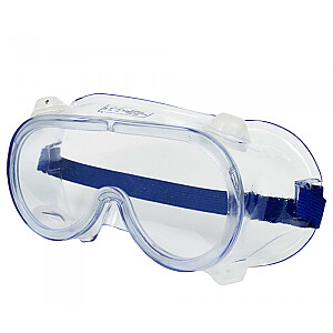 Защитные очки с резиновым шнуром 4 вентиляционных клапана B403 CE