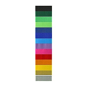 Krāsains papīrs Kreska A1, 170g, 1 loksne, sudraba