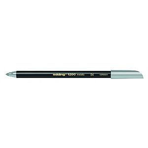 edding 1200 metallic color pen silver