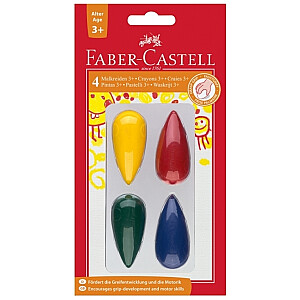 Vaska krītiņi Faber Castel 4 krāsas