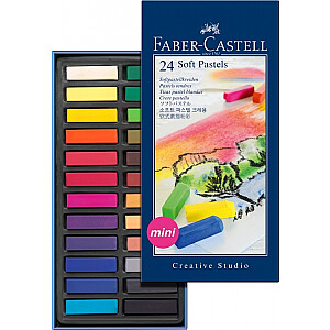 Pasteļkrītiņi Faber Castel Mini 24 krāsas
