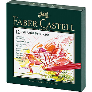 Ручка-кисть  Faber-Castell PITT artist pen B st.box 12x