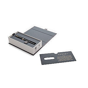 Tintes pildspalva Parker Sonnet Matte Black GT Fine