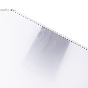 Magnētiska tāfele ar alumīnija rāmi Deli, 90x120cm, balta