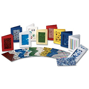Дизайнерская бумага Folia Mulberry, 25x38см, 5 листов, ассорти