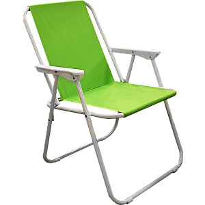 Krēsls kempinga 53x44x75cm zaļš