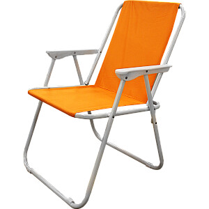 Походное кресло 53x44x75cm оранжевое