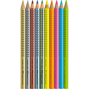 Krāsainie zīmuļi Faber-Castell ar organizatoru, 60 krāsas