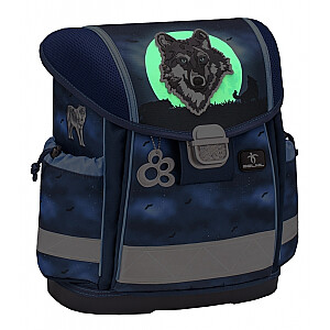 Belmil Ergonomic Schoolbag Wolf Moon 2021