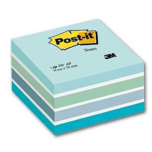 Листочки клейкие POST-IT 450л PASTEL светлосиние