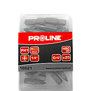 Uzgaļi Proline 1/4 PH1x25mm 25gab.