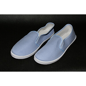 Обувь тканевая мужская 44 размер светло-голубой