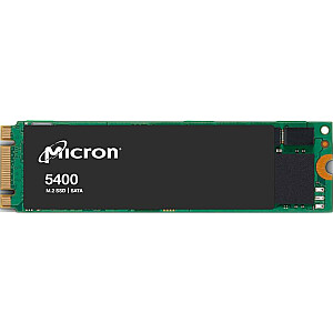 SSD MICRON 5400 Pro 480 ГБ M.2 SATA 3.0 Скорость записи 350 МБ/с Скорость чтения 540 МБ/с 7 мм MTBF 3000000 часов MTFDDAV480TGA-1BC1ZABYYR