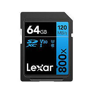 MEMORY SDXC 64GB UHS-I/LSD0800064G-BNNNG LEXAR