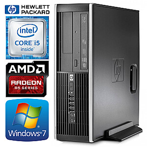 Personālais dators HP 8100 Elite SFF i5-650 4GB 480SSD R5-340 2GB DVD WIN7Pro