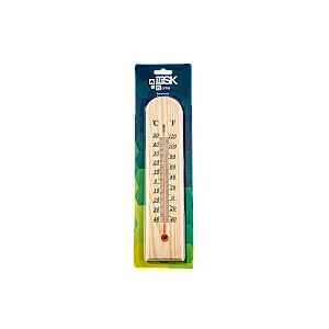 Термометр напольный и комнатный, деревянный 26см