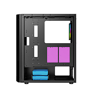 Gembird CCC-FC-400X Игровой компьютерный чехол ARGB Fornax 400X, черный