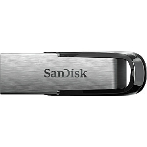 USB-накопитель Sandisk Ultra Flair, 256 ГБ, USB Type-A 3.2 Gen 1 (3.1 Gen 1), черный, серебристый