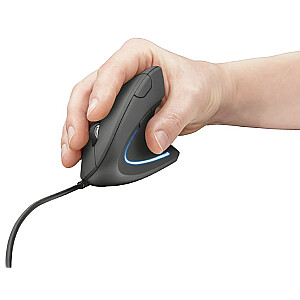 Trust Verto Mouse, labā, USB Type-A, optiskā, 1600dpi