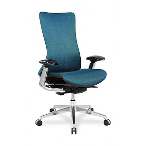 Кресло офисное 386, темно-синий