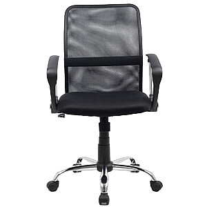 Офисный стул с подлокотниками 173, черный