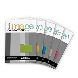 Цветная бумага Image, А4, 80г, 50 стр./упак., мандарин