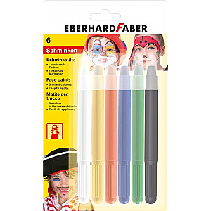 Мелки для макияжа EberhardFaber, 6 цветов