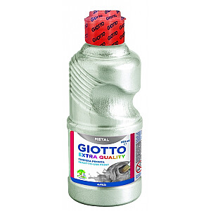 Tempera krāsa GIOTTO, 250ml, sudraba (P)