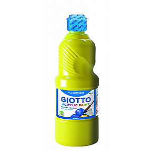 Akrila krāsa Giotto 500ml, dzeltena