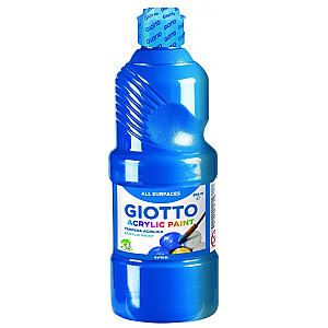 Akrila krāsa Giotto 500ml, zila