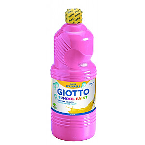 Краска гуашь Giotto 1000мл, розовая