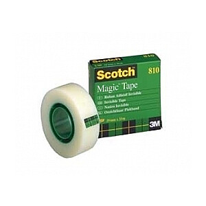 Līmlente 3M Scotch 810 Magic, 12mmx33m, matēta, caurspīdīga