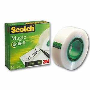 Клейкая лента 3M Scotch 810 Magic, 19ммх33м, матовая