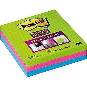 *Post-it Super Sticky, 101х101, 3х70 листов, линейка